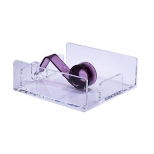 Porta Guardanapo em Acrílico Premium 14x14cm Roxo
