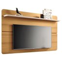 Ver imagem 1 de Painel para Tv Suspenso Curv 1.8 Cinamomo Off White – Hb Móveis
