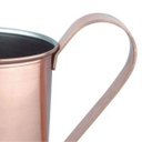 Ver imagem 3 de Caneca Moscow Mule Lisa 450ml Aço Inox Rosê Gold Cor Cobre