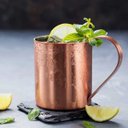 Ver imagem 5 de Caneca Moscow Mule Lisa 450ml Aço Inox Rosê Gold Cor Cobre