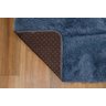 Tapete para Sala Prizi Felpudo - Azul Claro - 150x200cm - 3