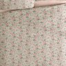Jogo de Cama Casal 4 Peças Essenciale 100% Algodão Toque Macio C/ Elástico:larissa - 2