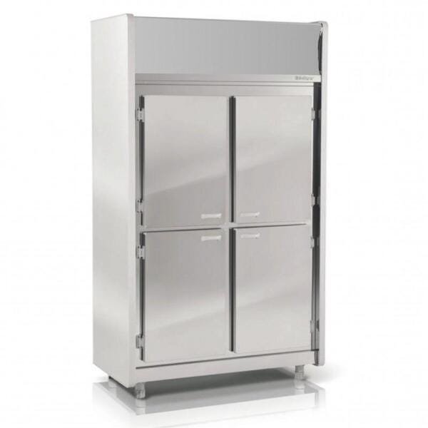 Geladeira Comercial 4 Portas em Inox 127V