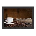 Ver imagem 3 de Quadro Decorativo Cantinho Do Café Com Moldura