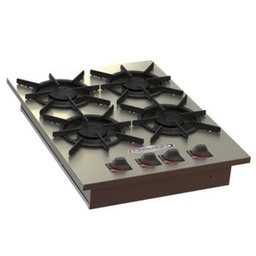 Fogão Industrial 4 Bocas Cooktop 4Q.S Inox - Itajobi - 2