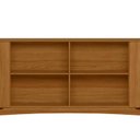 Ver imagem 5 de Buffet Aparador Curvo em MDF 4 Portas 160cm com Pés em Madeira Maciça Serena