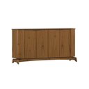 Ver imagem 2 de Buffet Aparador Curvo em MDF 4 Portas 160cm Cinamomo Serena