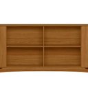 Ver imagem 5 de Buffet Aparador Curvo em MDF 4 Portas 160cm com Pés em Madeira Maciça Serena