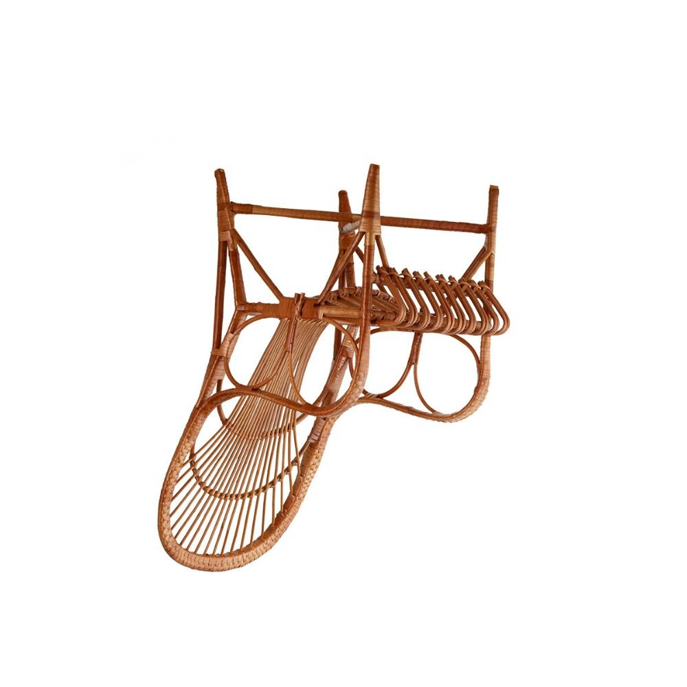 Cadeira Poltrona de Vime Modelo Pavão para Amamentação - 3