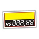 Ver imagem 1 de Etiqueta De Preço Em Vinil 5 Dígitos 50 Unidades Amarelo