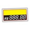 Etiqueta De Preço Em Vinil 5 Dígitos 50 Unidades Amarelo - 1