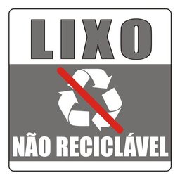 Kit 3 Adesivos Lixo Reciclável E Não Reciclável Condomínio - 2
