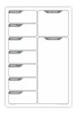 Ver imagem 1 de Quadro Planejamento Porta Recados Planner Em Mdf 20x30cm Branco
