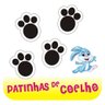 Kit 2 Cartelas 50 Adesivos Patinhas De Coelho Pegada Para Páscoa Em Vinil - 2