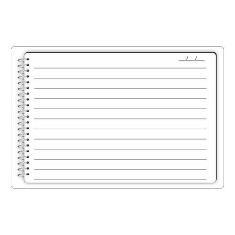 Ímã De Geladeira Caderno Porta Recados 20 X 30cm Planner Caderno 03