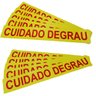 Adesivo De Segurança Cuidado Degrau Medida 90 X 14cm - 1