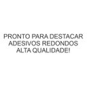 Ver imagem 2 de Kit 2 Cartelas Adesivos Numerados 1 A 25 Redondo Fundo Branco Medida 1cm