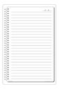 Ver imagem 1 de Ímã De Geladeira Caderno Porta Recados 20 X 30cm Planner Caderno 01