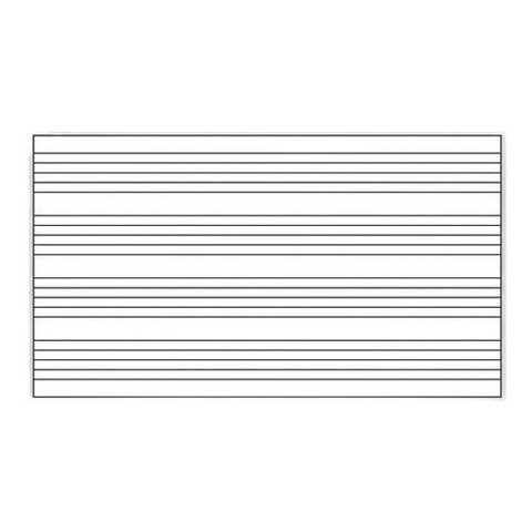 Adesivo Quadro Branco Pautado Pauta Musical 120 X 64 Cm