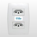 Ver imagem 2 de Kit 240 Etiquetas Adesivo Voltagem Tomada 110v E 220