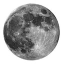 Ver imagem 1 de Adesivo De Parede Decorativo Lua 20 X 20cm Redondo
