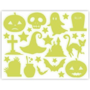 Adesivo Brilha No Escuro Neon - Halloween - Dia Das Bruxas