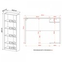 Ver imagem 4 de Quarto Gamer 4 Prateleiras Preto - Pnr Móveis