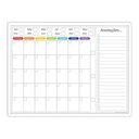 Ver imagem 1 de Quadro Planejamento Mensal - Planner - Com Moldura Branca - Mod 02