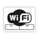 Ver imagem 1 de Placa Decorativa Wifi Em Pvc 2mm - B