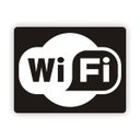 Ver imagem 1 de Placa Decorativa Wifi Em Pvc 2mm - C