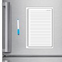 Ver imagem 2 de Ímã De Geladeira Porta Recados 20 X 30cm Planner - Caderno 01