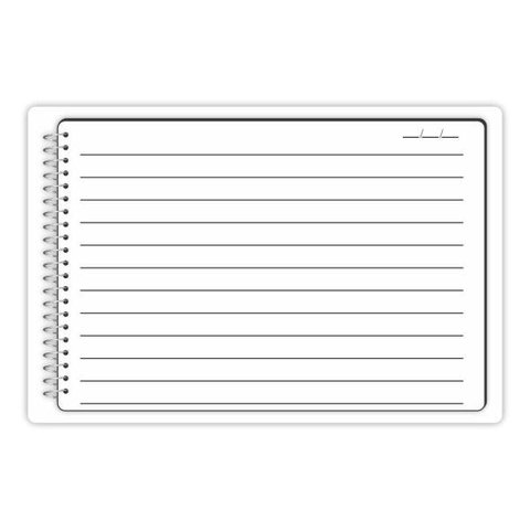 Ímã De Geladeira Porta Recados 20 X 30cm Planner - Caderno 03