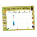 Ver imagem 1 de Cardápio Semanal - Planner - Dieta 2 - Ímã De Geladeira