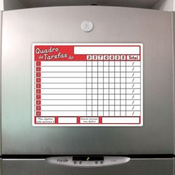 Ímã De Geladeira Quadro De Tarefas Vermelho - 2