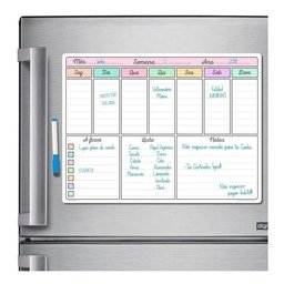 Ímã De Geladeira - Porta Recados - Planner - Mod03 - 2