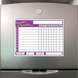 Ímã De Geladeira Quadro De Tarefas Roxo - 2