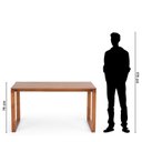 Ver imagem 4 de Conjunto Sala de Jantar Madeira Maciça Mesa 140cm Craft com 4 Cadeiras Origem Garapa