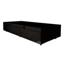 Ver imagem 6 de Cama Base Box Baú Solteiro Super Confort Suede Preto + Colchão Solteiro Super Confort D33 24x88x188