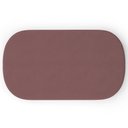 Ver imagem 5 de Puff Decorativo Orgânico para Living Quarto 100cm Doha W01 Suede Rosê - Lyam Decor
