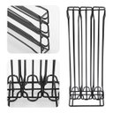 Ver imagem 4 de Suporte Porta 60 Cápsulas Café Torre Organizadora Inox Preto