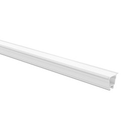 Perfil de Embutir para Fita Led Taschibra Vertex 25 com 1 Metro Branco - 1