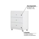 Ver imagem 3 de Cômoda Infantil Gutti Flex com 3 Gavetas - Branco