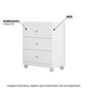 Ver imagem 2 de Cômoda Infantil Gutti Flex com 3 Gavetas - Branco