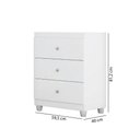 Ver imagem 5 de Cômoda Infantil Gutti Flex com 3 Gavetas - Branco