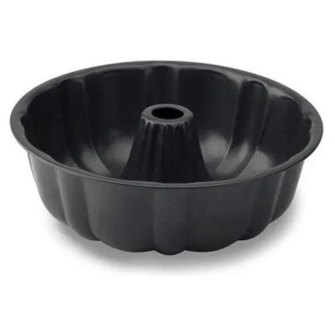 Forma Antiaderente com Canudo para Assar Bolos e Pudins