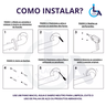 Barra de Apoio para Portador de Necessidade 50 Cm - 4