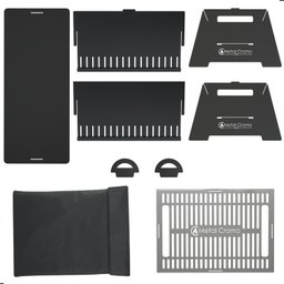 Mini Churrasqueira Portátil Desmontável Camping P-grill.aco - 6