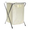 Cesto Roupa Suja Grande Multiuso Dobrável Lona Luxo Banheiro - 1