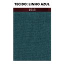 Ver imagem 3 de Recamier London Luxo Madeira Maciça Tecido Linho Azul