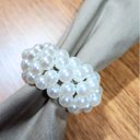 Ver imagem 1 de Porta Guardanapo Ouriço em Perola 4 Unid